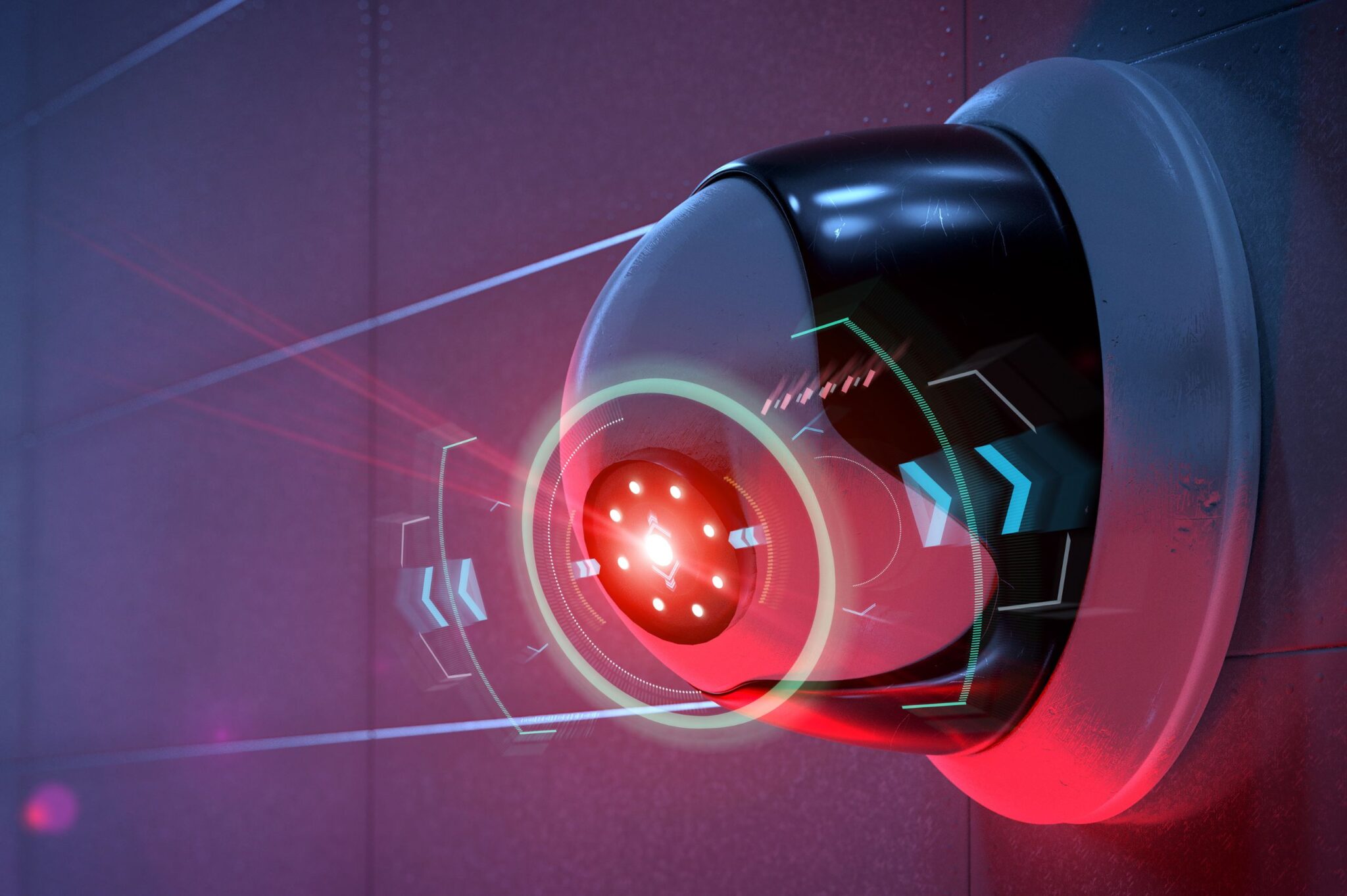 security surveillance camera in Tulsa